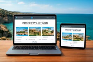 Real estate website development Cyprus