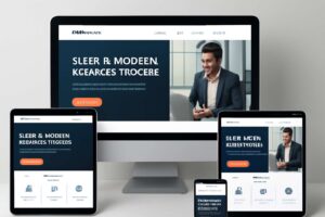 High-converting B2B website design